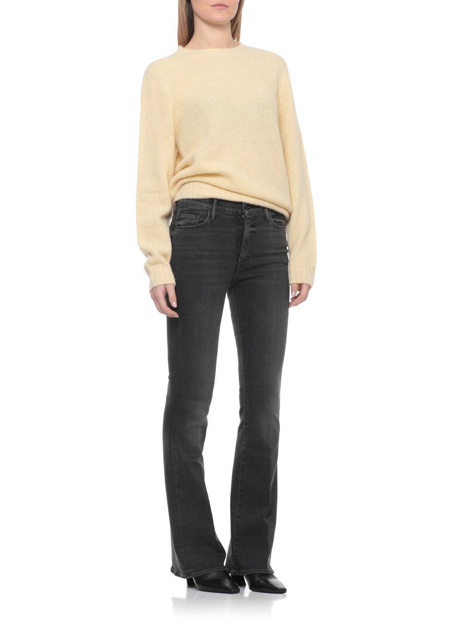 Mother Grey The Weekender Cotton Jeans Grijs