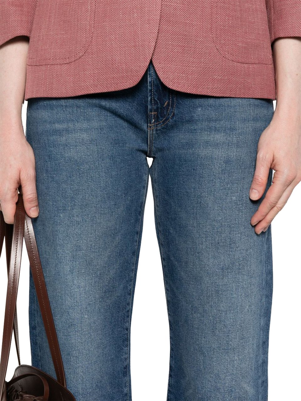 Mother Jeans Blue Blauw