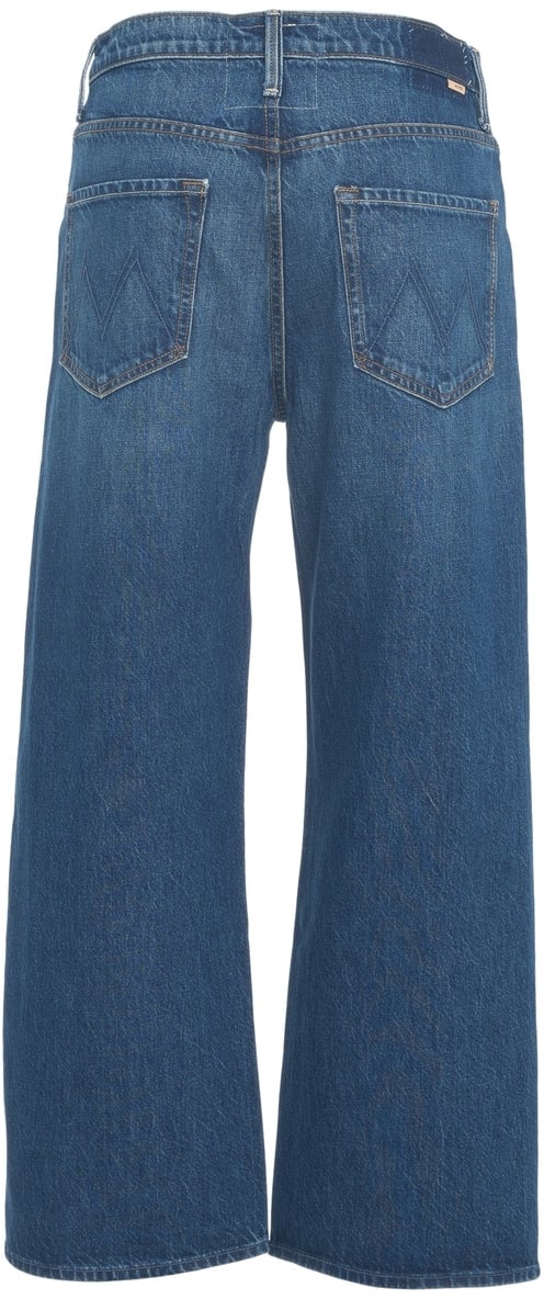 Mother Wide Leg Jeans 'The Dodger' Blauw