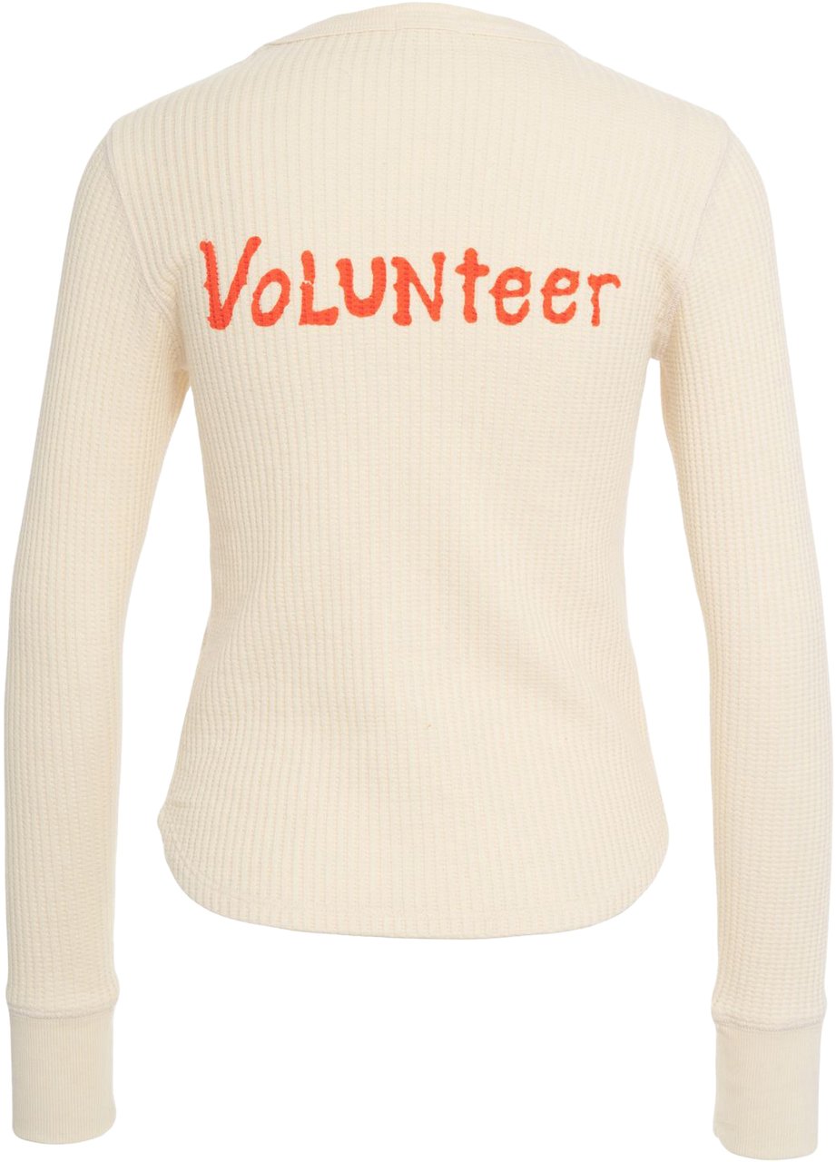 Mother Longsleeve 'Itty Bitty Goodie' Beige