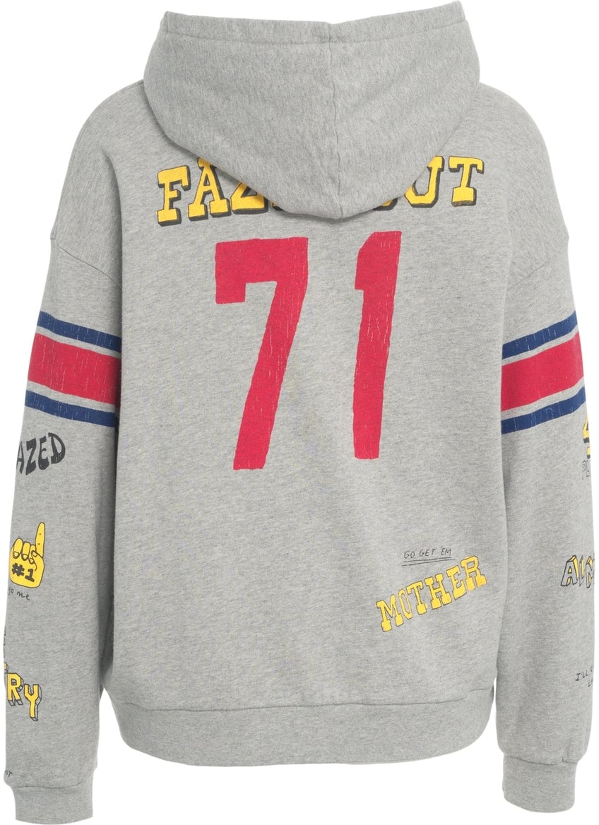 Mother Hoodie 'The Big Deal' Grijs