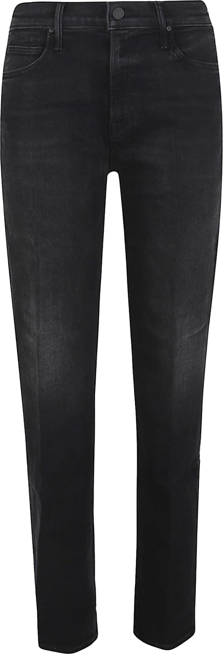 Mother Denim The Kick It Jeans Black Zwart
