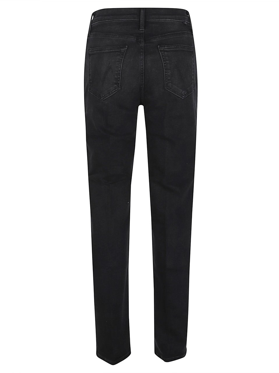 Mother Denim The Kick It Jeans Black Zwart