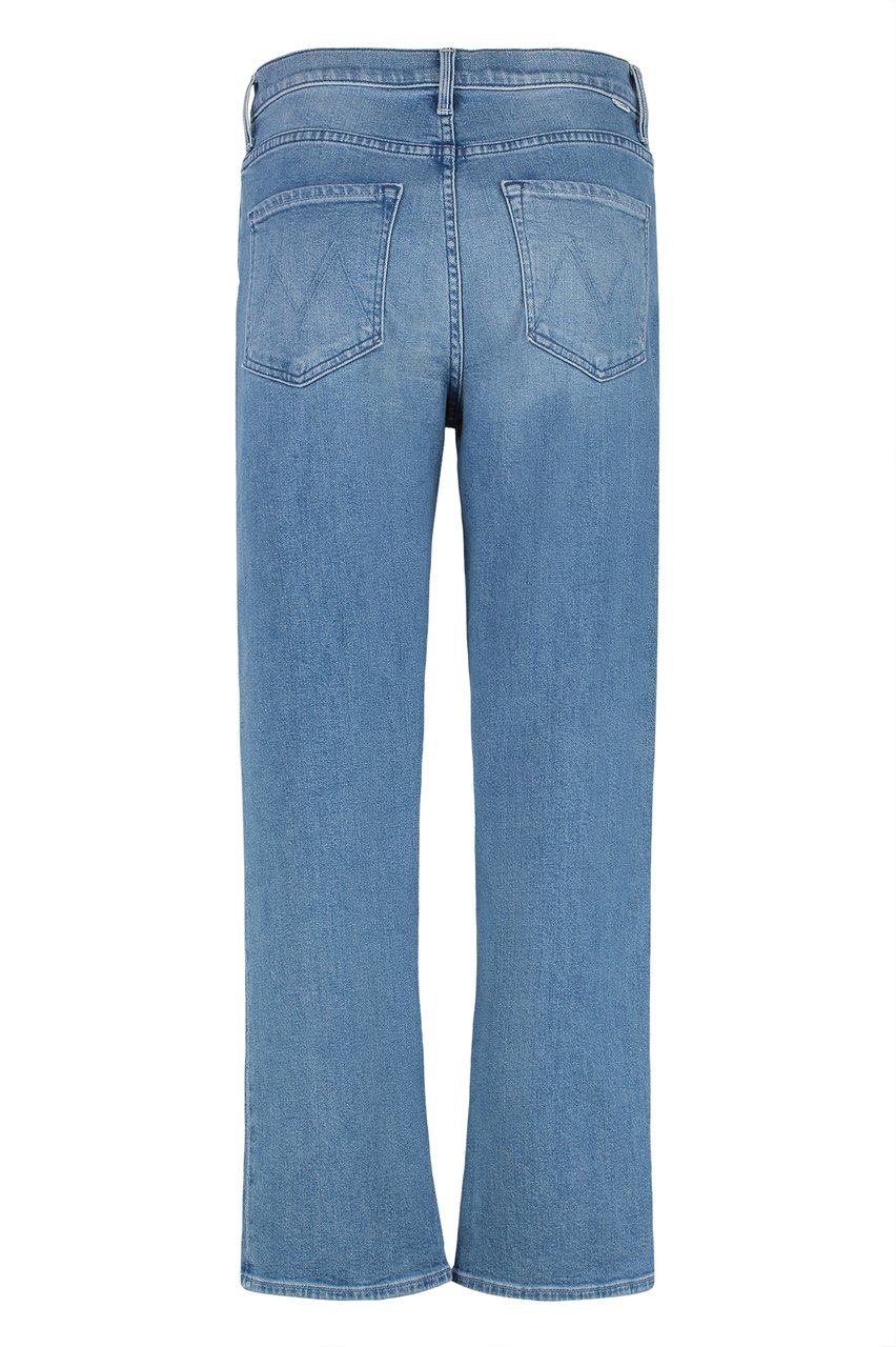 Mother Denim The Dodger Flood Skinny jeans Blauw