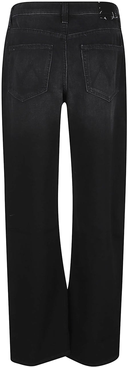 Mother Denim The Dodgger Sneak Jeans Black Zwart