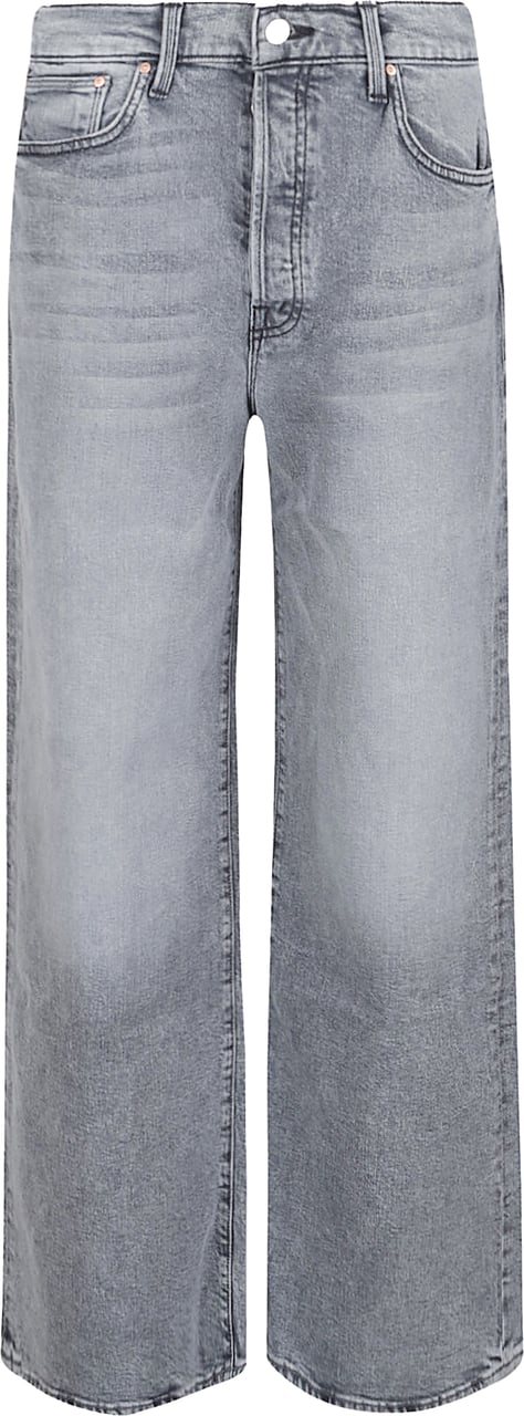 Mother Denim The Ditcher Roller Sneak Jeans Blue Blauw