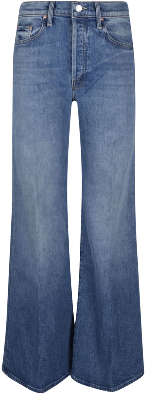 Mother Denim The Tomcat Roller Sneak Jeans Blue Blauw