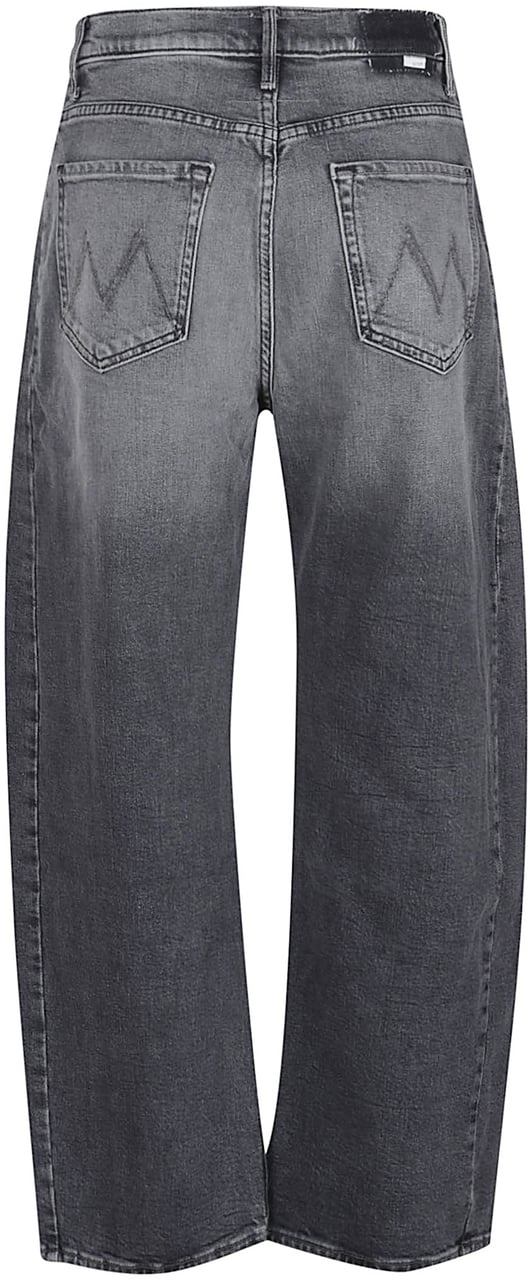 Mother Denim The Half Pipe Flood Jeans Grey Grijs