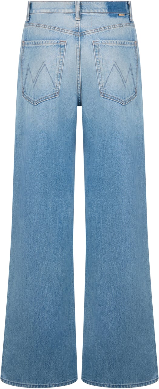 Mother Denim Loose jeans in cotton Lichtblauw