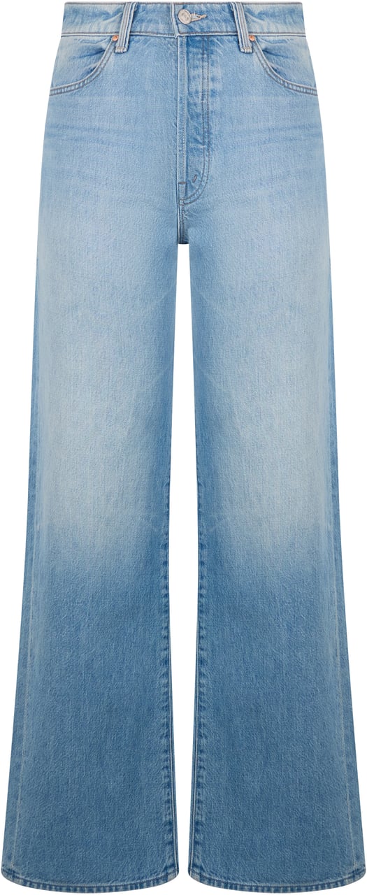 Mother Denim Loose jeans in cotton Lichtblauw