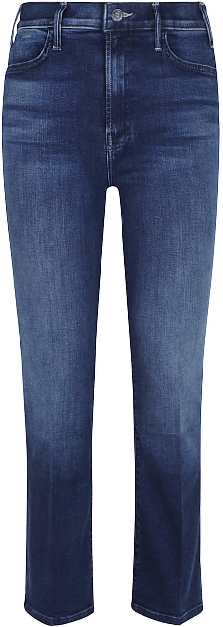 Mother Denim The Hustler Ankle Jeans Blue Blauw