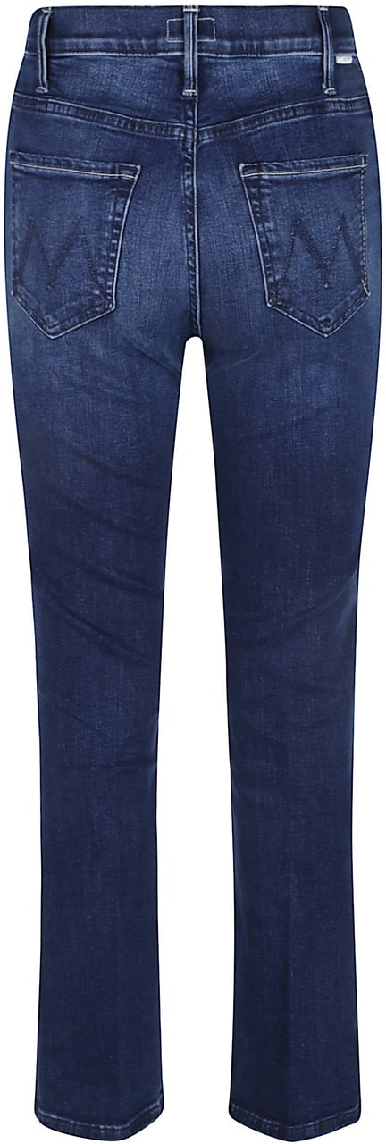 Mother Denim The Hustler Ankle Jeans Blue Blauw