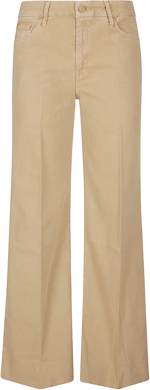 Mother Denim The Roller Fray Jeans Brown Bruin