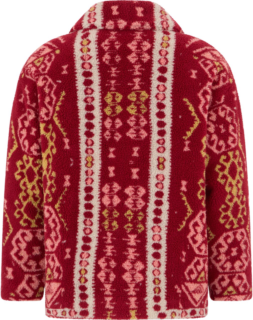 Mother Denim Fleece jacket Rood