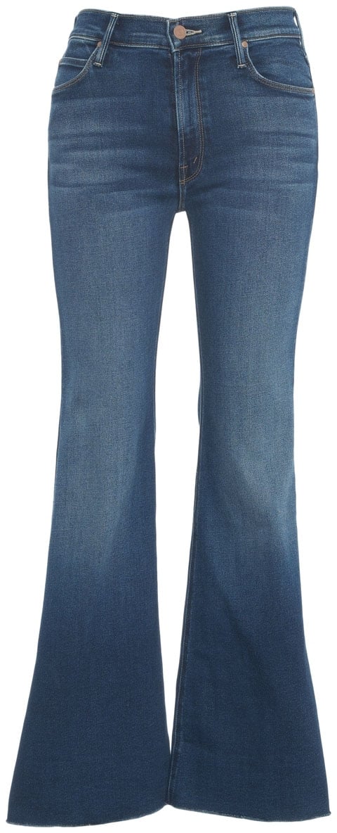 Mother Jeans Svasati 'Lil Doozy Fray' Blauw