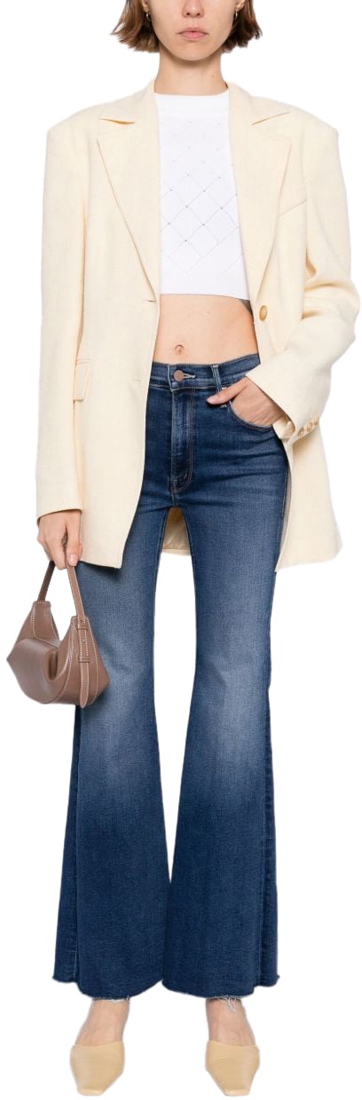 Mother Jeans Blue Blauw