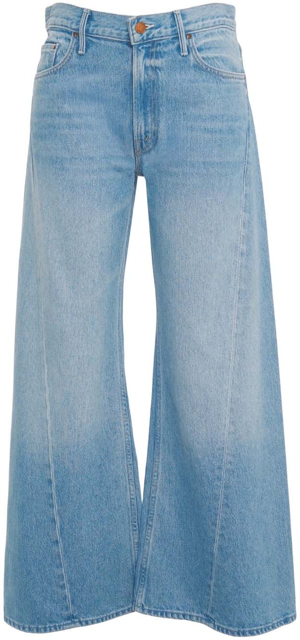 Mother Wide leg jeans 'Lil Lemon' Blauw