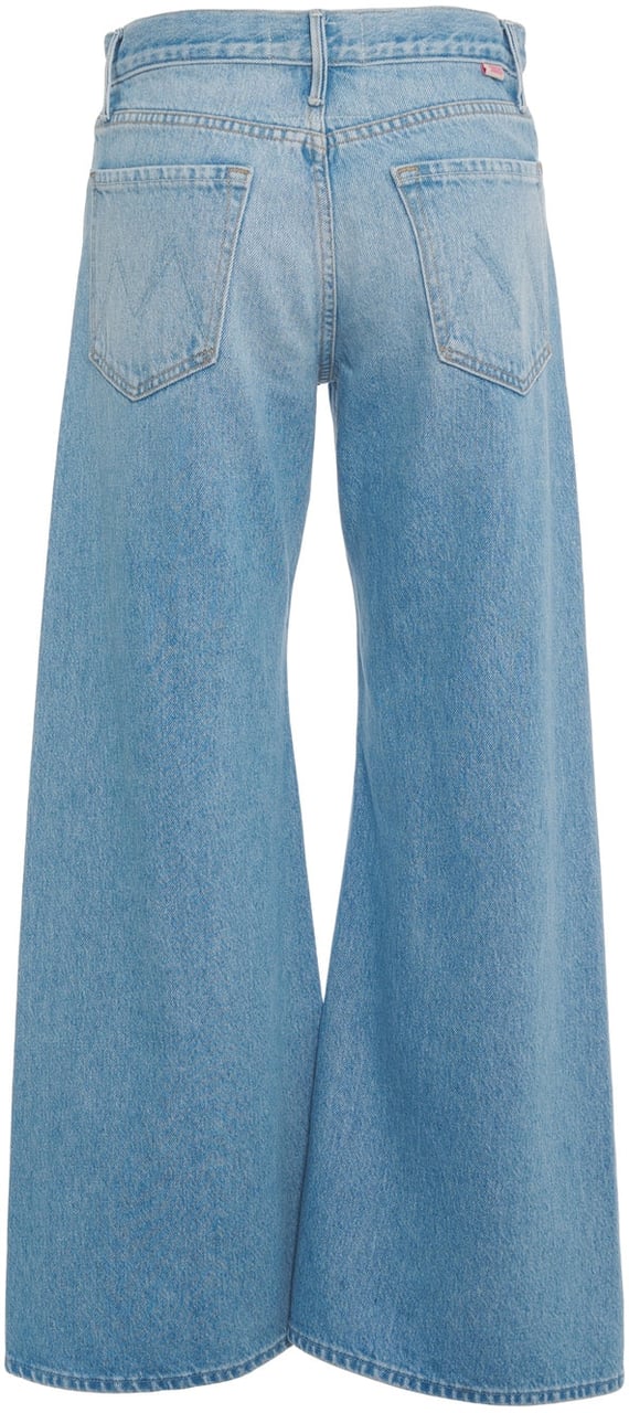 Mother Wide leg jeans 'Lil Lemon' Blauw