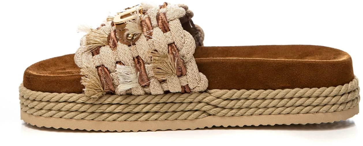 MOU Sandals Beige Beige