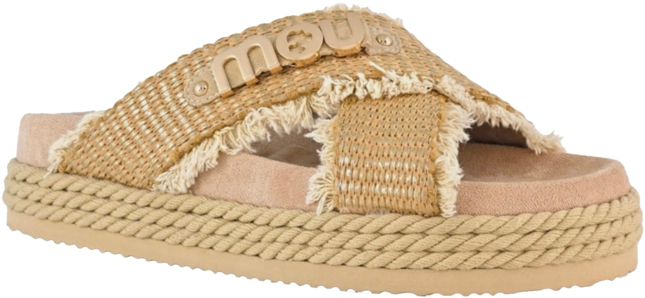 MOU Sandals Beige Beige