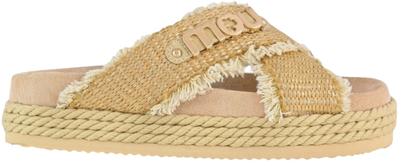 MOU Sandals Beige Beige