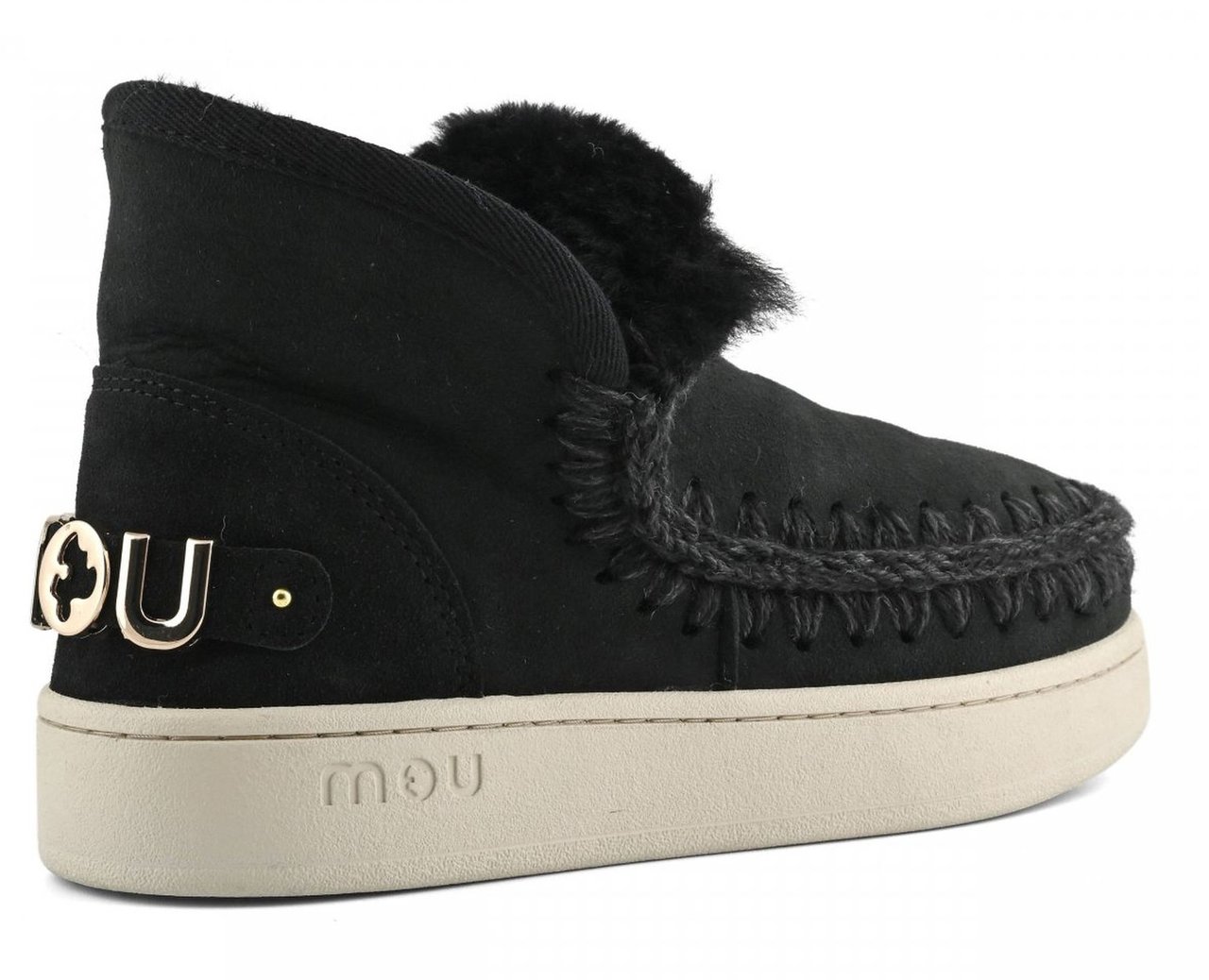MOU Sneakers Black/Black Zwart