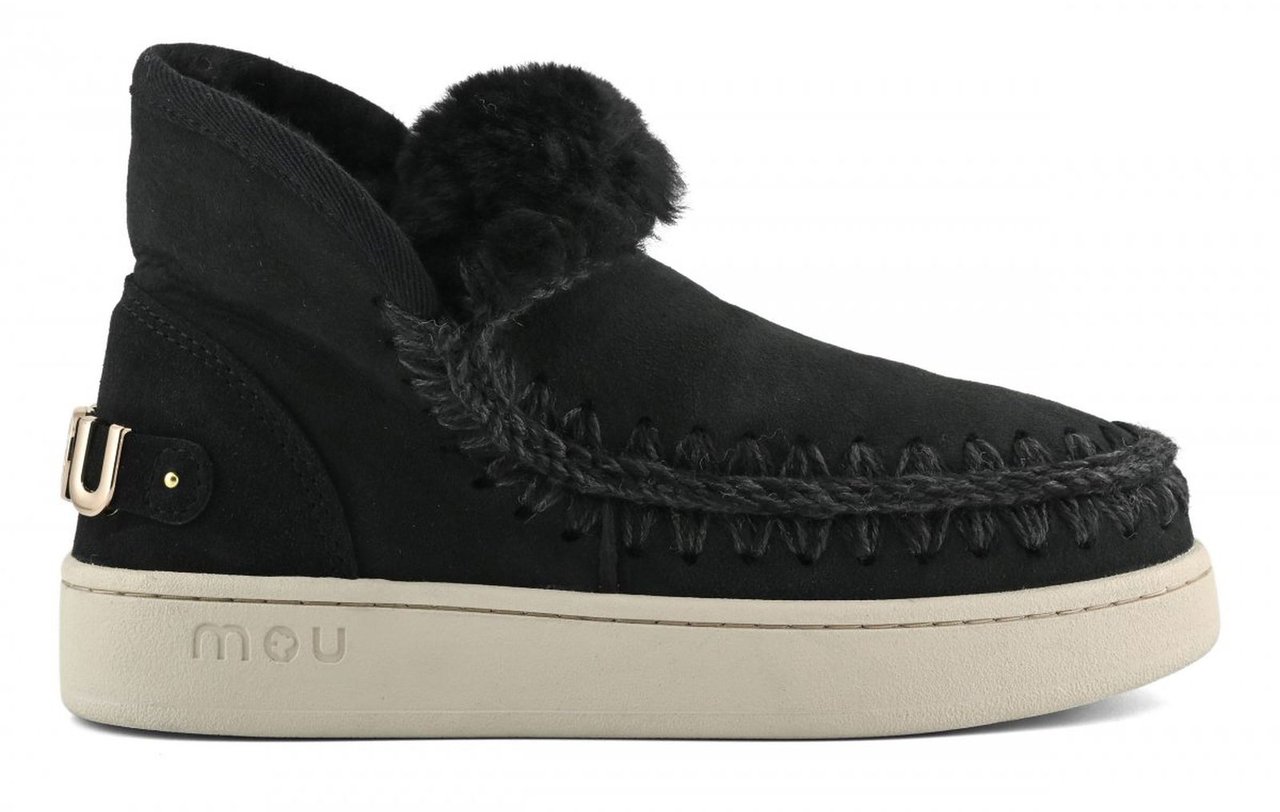 MOU Sneakers Black/Black Zwart