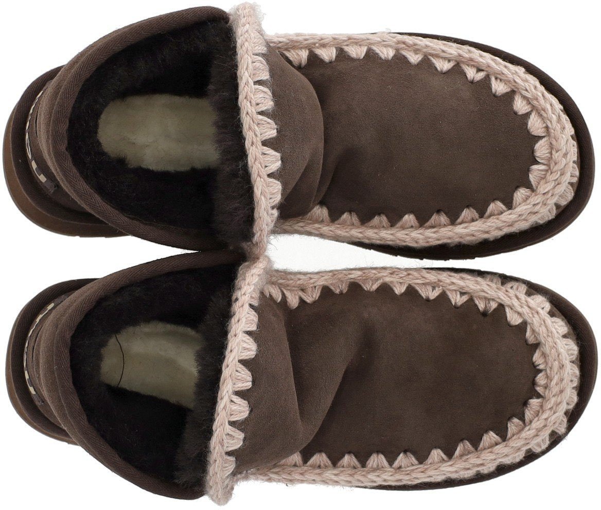 MOU MOU MINI ESKIMO PLATFORM MOCHA BOOT Bruin