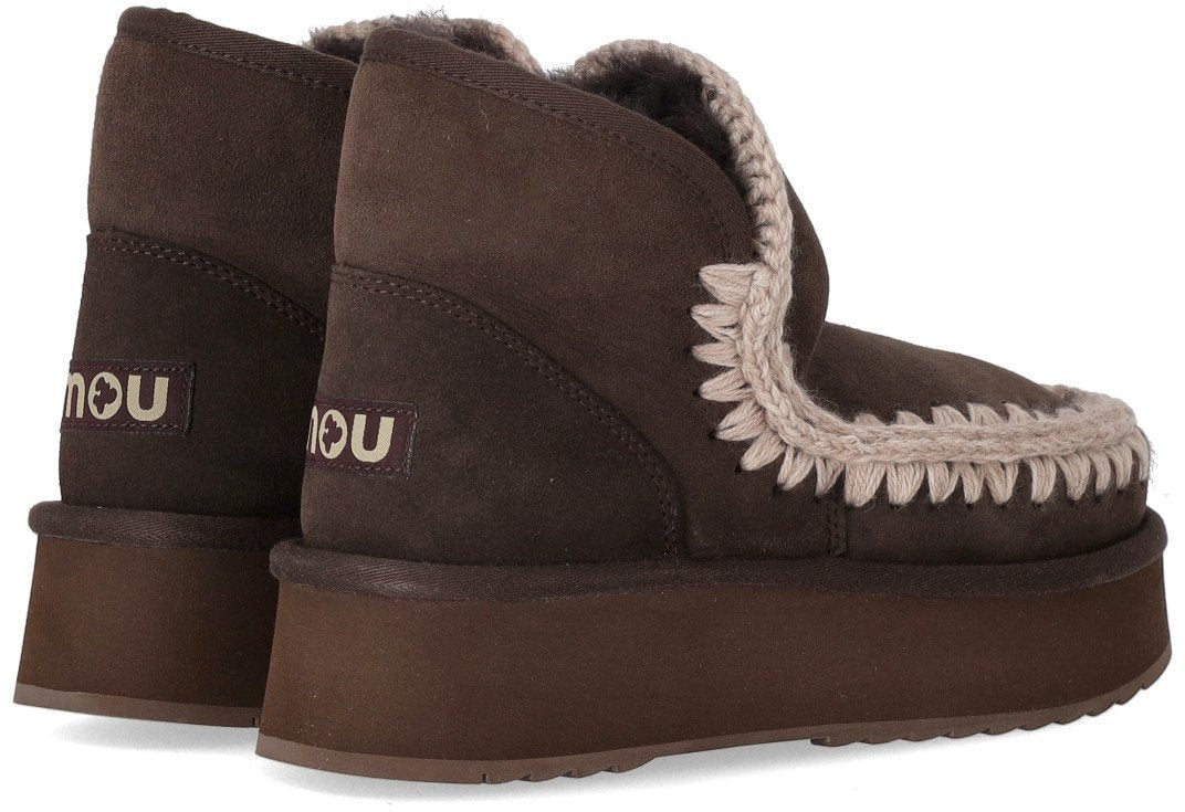 MOU MOU MINI ESKIMO PLATFORM MOCHA BOOT Bruin