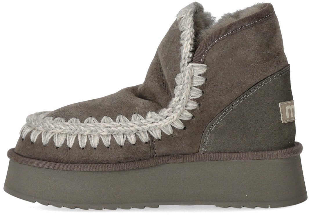 MOU MOU MINI ESKIMO PLATFORM GREY BOOT Grijs