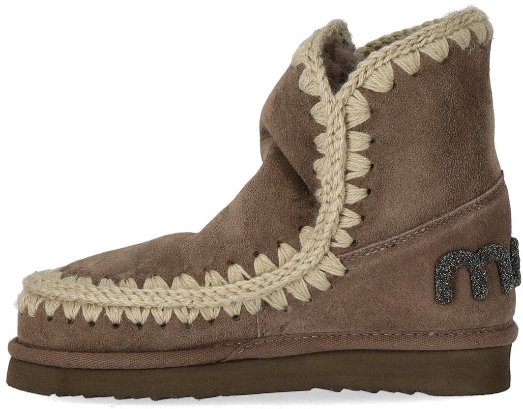 MOU MOU ESKIMO 18 GLITTER LOGO ELEPHANT GREY BOOT Bruin