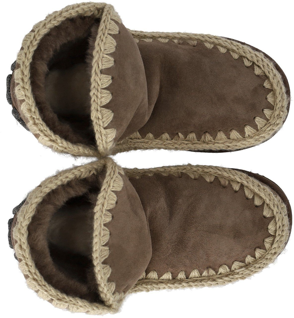 MOU MOU ESKIMO 18 GLITTER LOGO ELEPHANT GREY BOOT Bruin