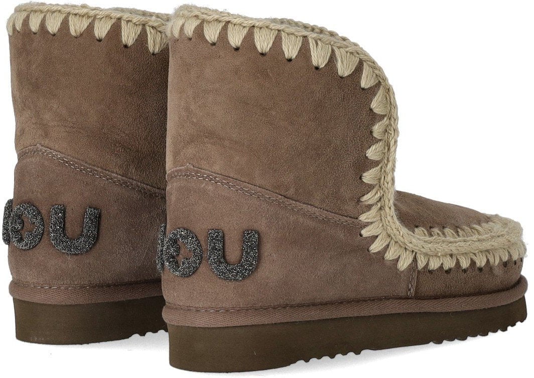 MOU MOU ESKIMO 18 GLITTER LOGO ELEPHANT GREY BOOT Bruin