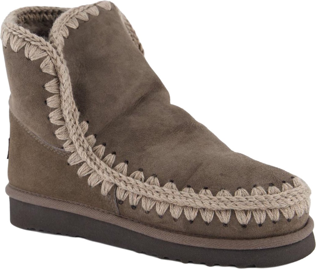 Mou Dames Eskimo 18 Charcoal enkellaarsjes Grijs