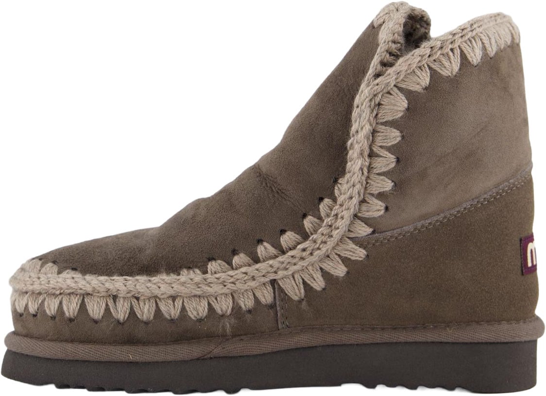 Mou Dames Eskimo 18 Charcoal enkellaarsjes Grijs