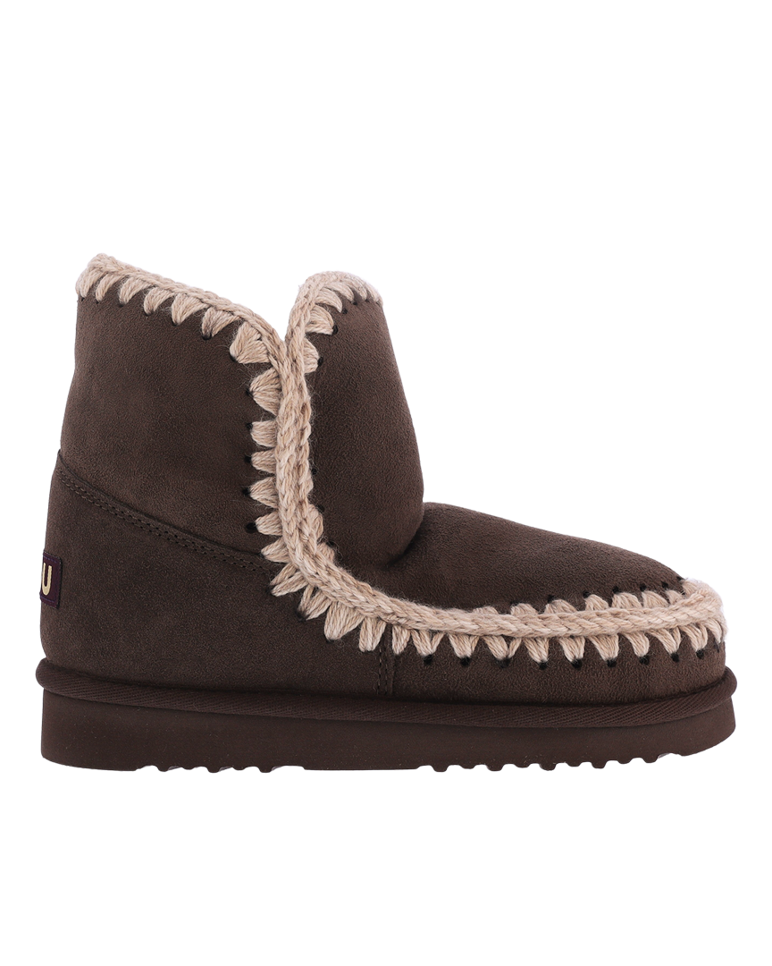 MOU Dames Eskimo 18 Suede boots Mocha Bruin