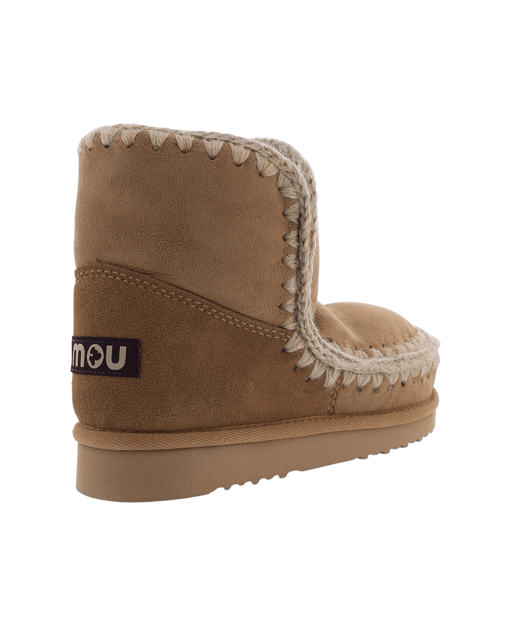 MOU Dames Eskimo 18 Suede Boots Tobacco Bruin