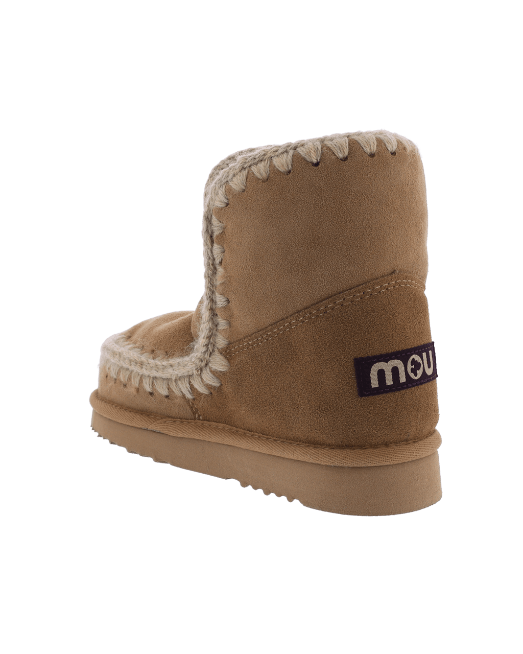 MOU Dames Eskimo 18 Suede Boots Tobacco Bruin