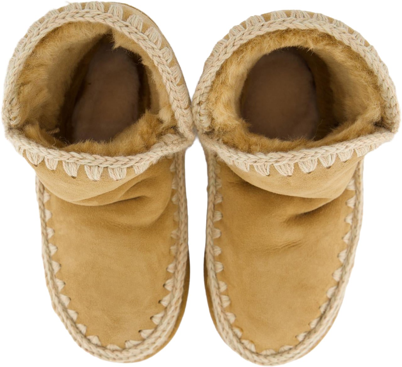Mou Dames Eskimo 18 Suede Boots Tobacco Bruin