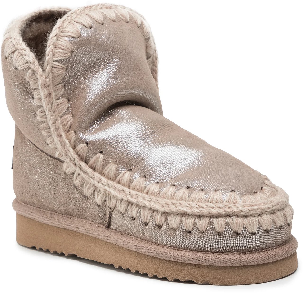 MOU Boots Elephant Grey Microglitter Grijs