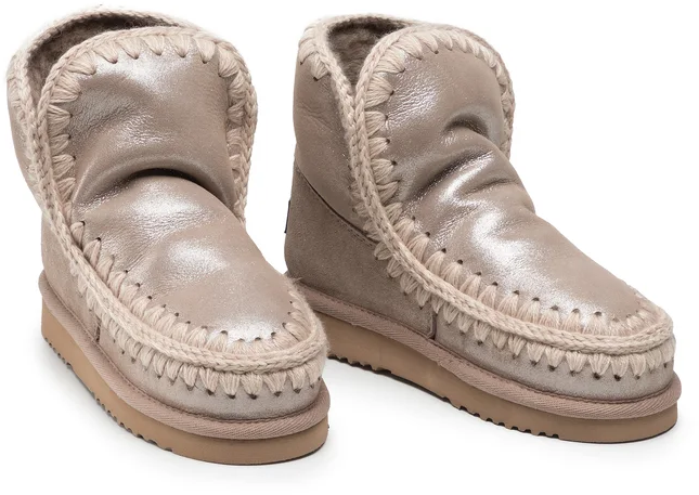 MOU Boots Elephant Grey Microglitter Grijs