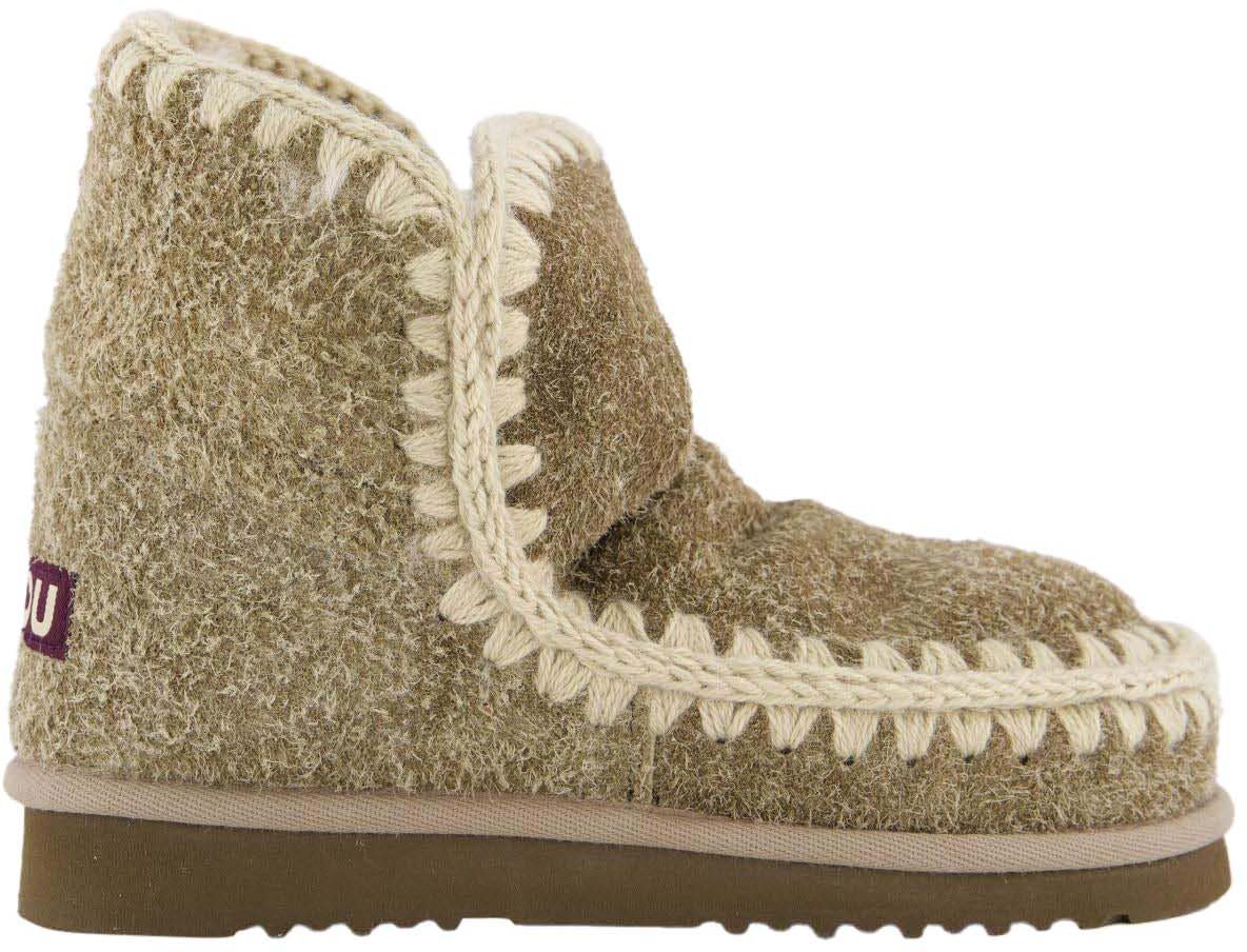 MOU Dames Eskimo 22 Booty Hairy Militair Beige