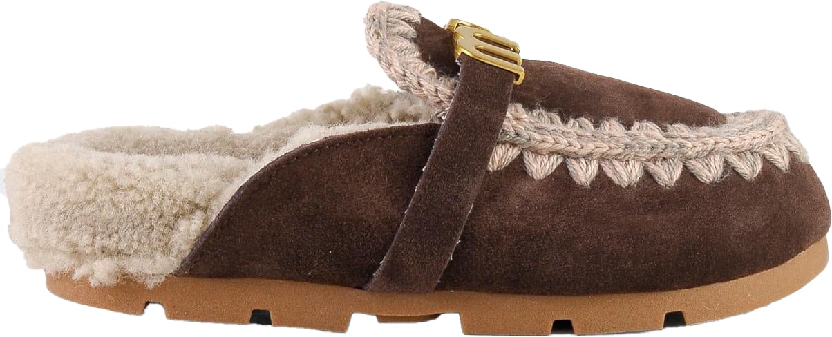 MOU Dames Winter Bio Slide Bruin