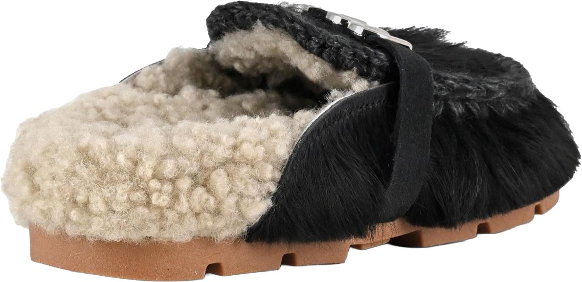 Mou Dames Winter Bio slippers Zwart