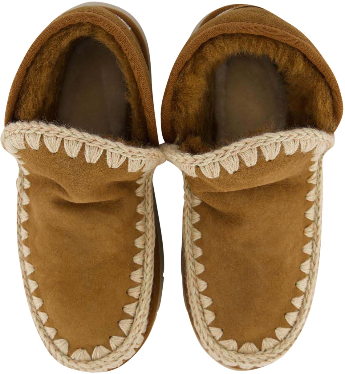 MOU Dames Eskimo Bounce Sneaker Cognac Bruin