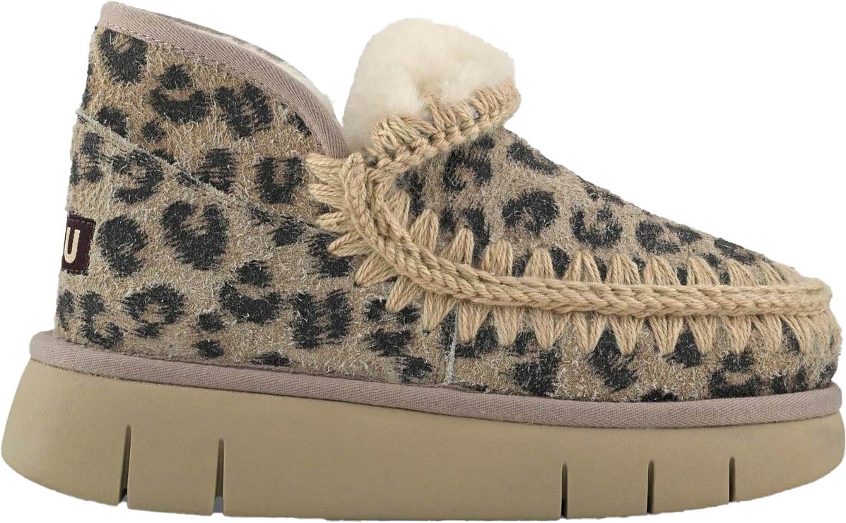 MOU Dames Eskimo Bounce Sneaker Beige