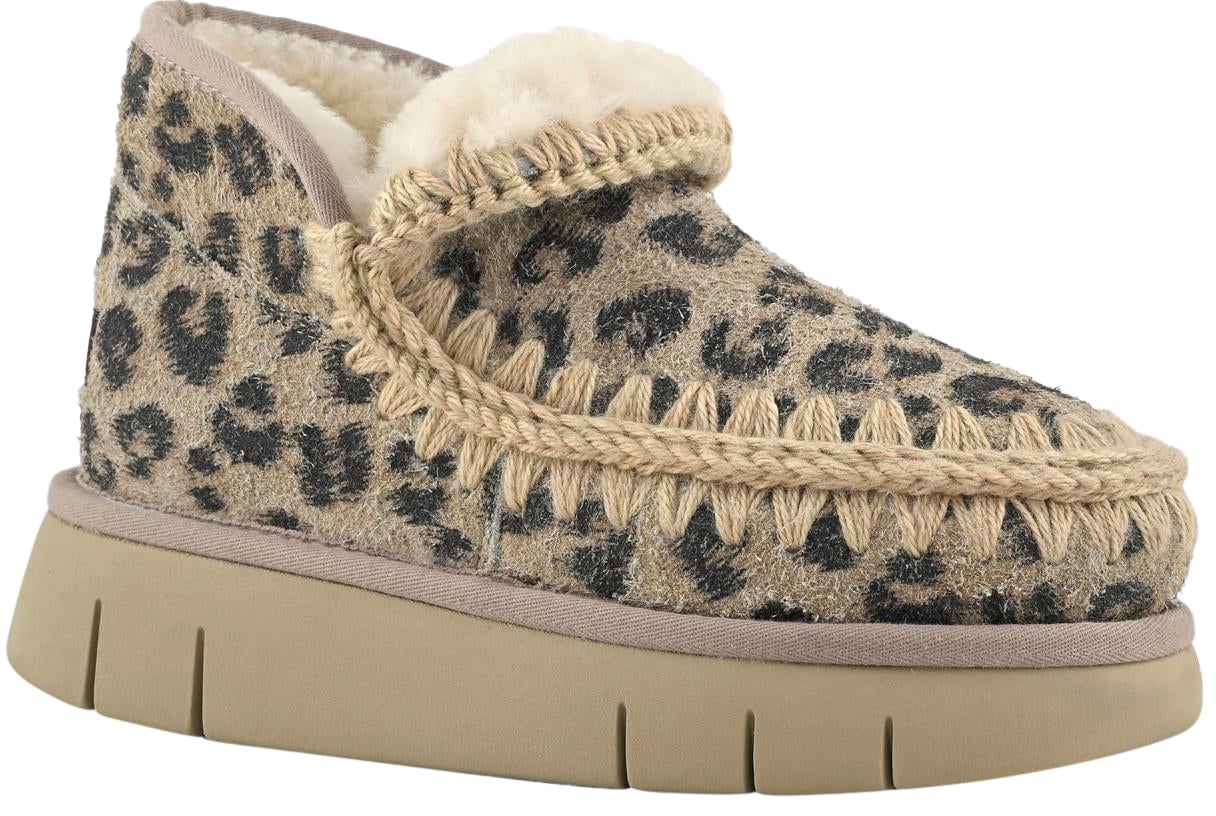 MOU Dames Eskimo Bounce Sneaker Beige