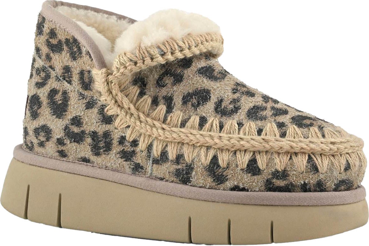 MOU Dames Eskimo Bounce Sneaker Beige