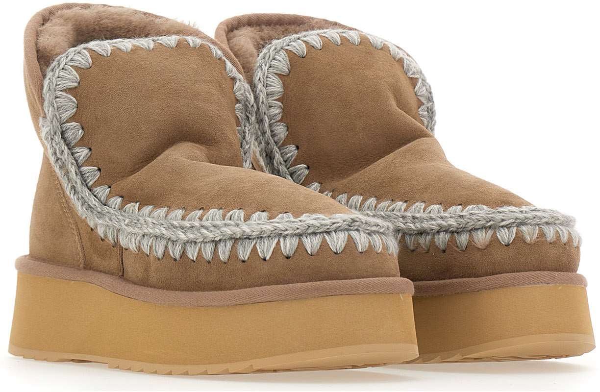 MOU Boots Beige Beige