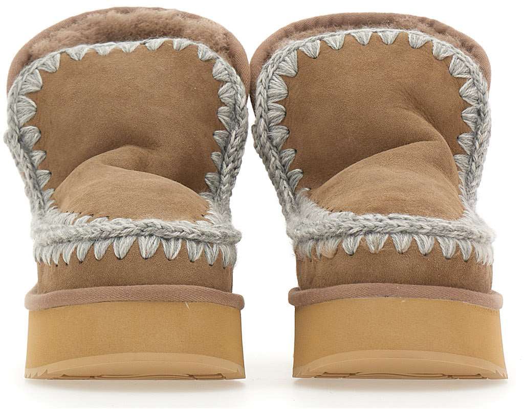 MOU Boots Beige Beige